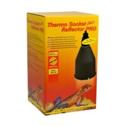Lucky Reptile Thermo Socket + Reflector PRO Klein Schwarz