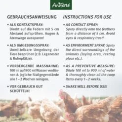 Aniforte Milben STOP Spray Für Hühner & Geflügel -EHEIM || DENNERLE || VERSELE-LAGA Verkäufe 36707e46d485934db2eea878b805d762270e99f2 1507584 de DE 9956dbb6872f88f71d314913eb13daa5f8bb6afe90d3GN