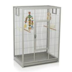 Montana Cages Vogelkäfig Melbourne 80 Hellgrau
