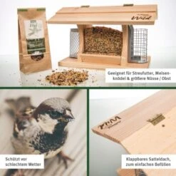 Aniforte Wild Futterhaus Für Wildvögel + 200g Futter 10 Aniforte Wild Futterhaus Für Wildvögel + 200g Futter -EHEIM || DENNERLE || VERSELE-LAGA Verkäufe 3e5a6330cda2aba29deb10c671a3ffb5f88041fe 1457289 de DE 105b5e173603811d5bde9802b915f5cda35ea353NIgfdl