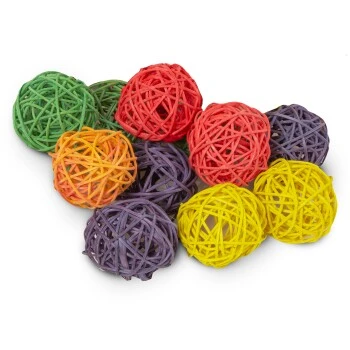 HappyBird DIY Bunte Weidenbälle XL Im 10er Set 4 HappyBird DIY Bunte Weidenbälle XL Im 10er Set – Bild 2