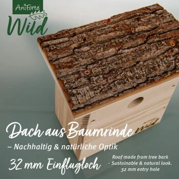 Aniforte Wild Nistkasten Für Kohlmeisen 4 Aniforte Wild Nistkasten Für Kohlmeisen – Bild 2