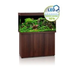 JUWEL Rio 350 LED Kombination Dunkles Holz