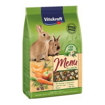 Vitakraft Premium Menü Vital Zwergkaninchen 5 Kg 3 Vitakraft Premium Menü Vital Zwergkaninchen 5 Kg