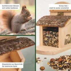 Aniforte Wild Eichhörnchen Futterhaus + 200 G Futter -EHEIM || DENNERLE || VERSELE-LAGA Verkäufe b39419b4706cb8b62024b7d697808c4fccd37b2e 1431210 de DE aa826e57820cda5b85197f64ad759a2ed1d1e0199GoABw