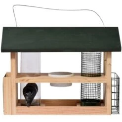 Dobar 7-in-1-Futterstation, Holz