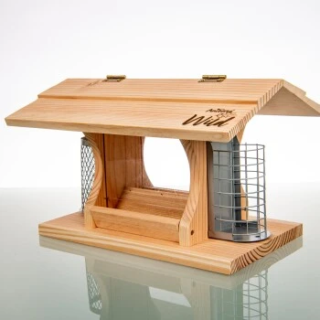 Aniforte Wild Futterhaus Für Wildvögel + 200g Futter 3 Aniforte Wild Futterhaus Für Wildvögel + 200g Futter